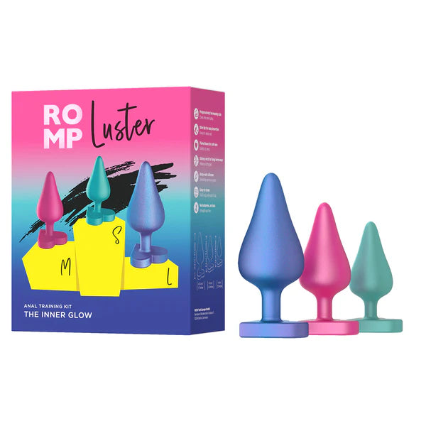 Luster – Ensemble de 3 plugs anaux - ROMP