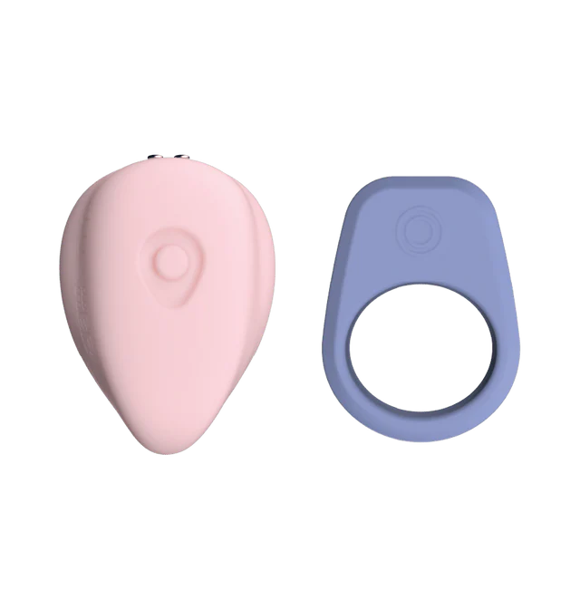 Lux-Us vibrateur clitoridien et anneau pénien connectable - Kiiroo