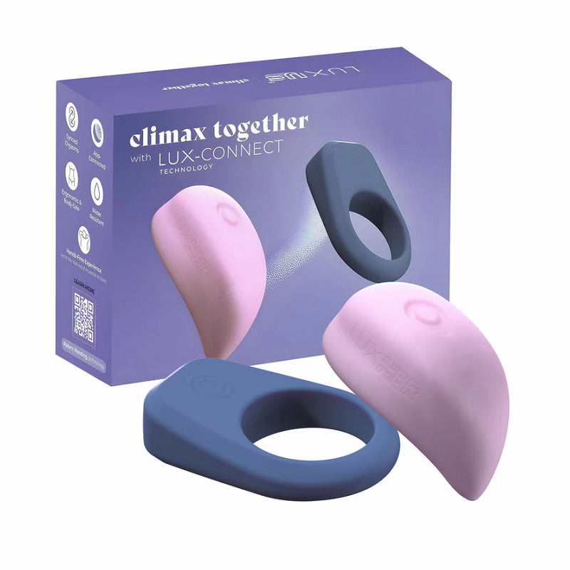 Lux-Us vibrateur clitoridien et anneau pénien connectable - Kiiroo