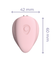 Lux-Us vibrateur clitoridien et anneau pénien connectable - Kiiroo