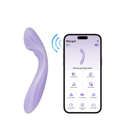 Margot vibrateur chauffant à double moteur pour point G - Svakom