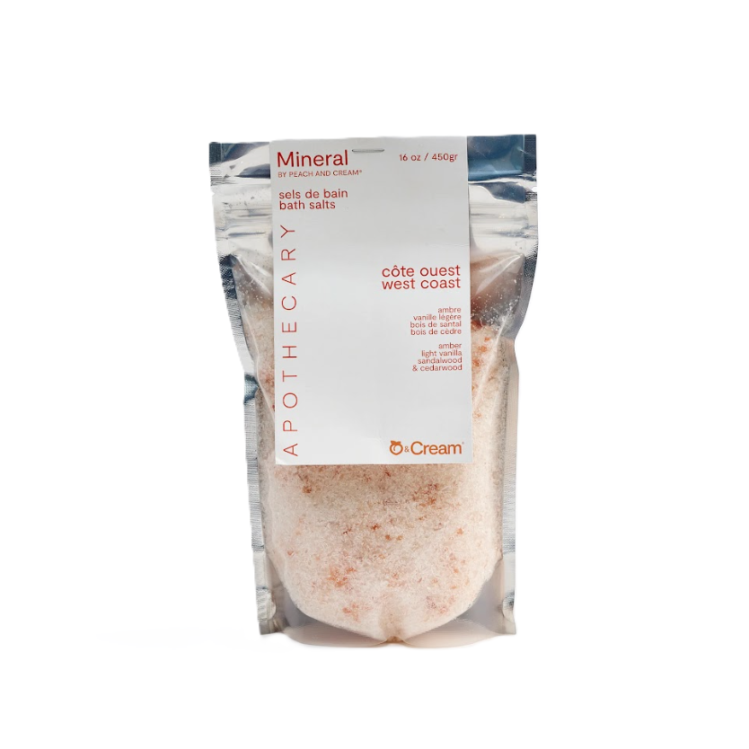 Mineral sels de bain - Peach & Cream