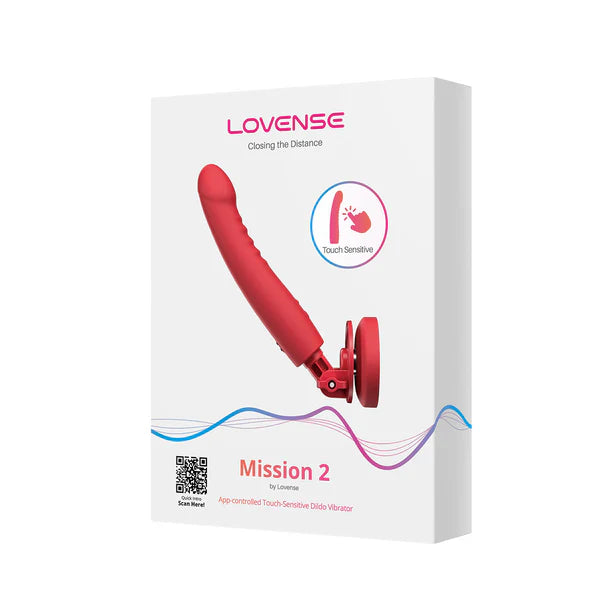 Mission 2 – Gode vibrant connecté avec ventouse et technologie Touch-Sense - Lovense