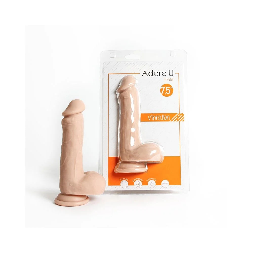 Realistic vibrating dildo - Adore U