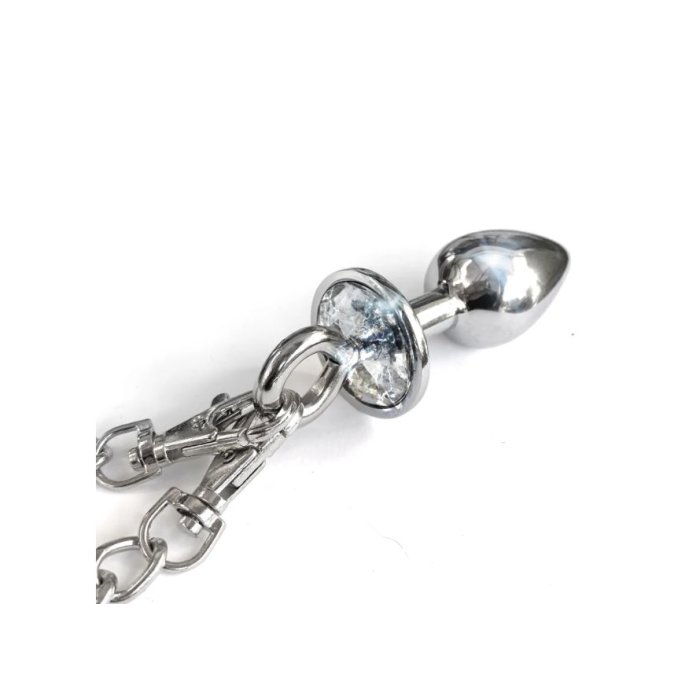 Ensemble plug anal et menottes - Nixie