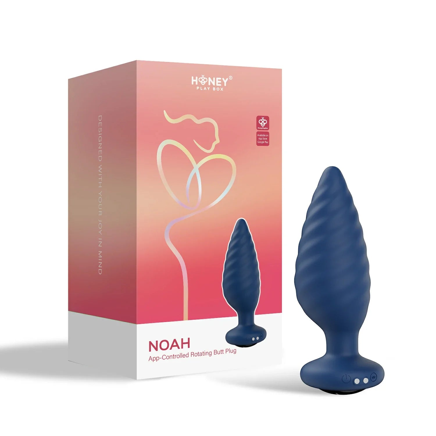 Noah Butt plug rotatif - Honey Play Box