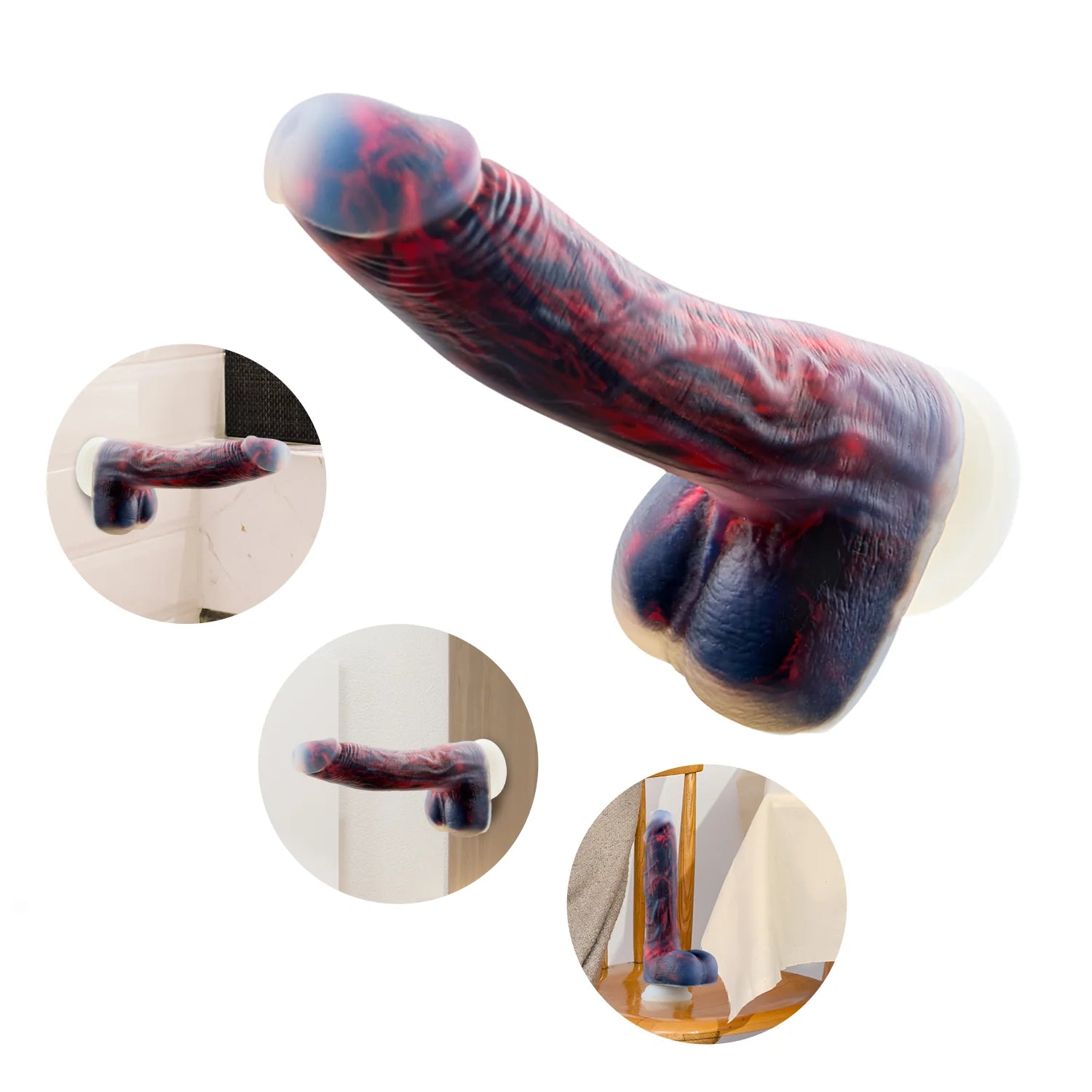 Noctura Vibrating and Rotating Dildo - Honey Play Box