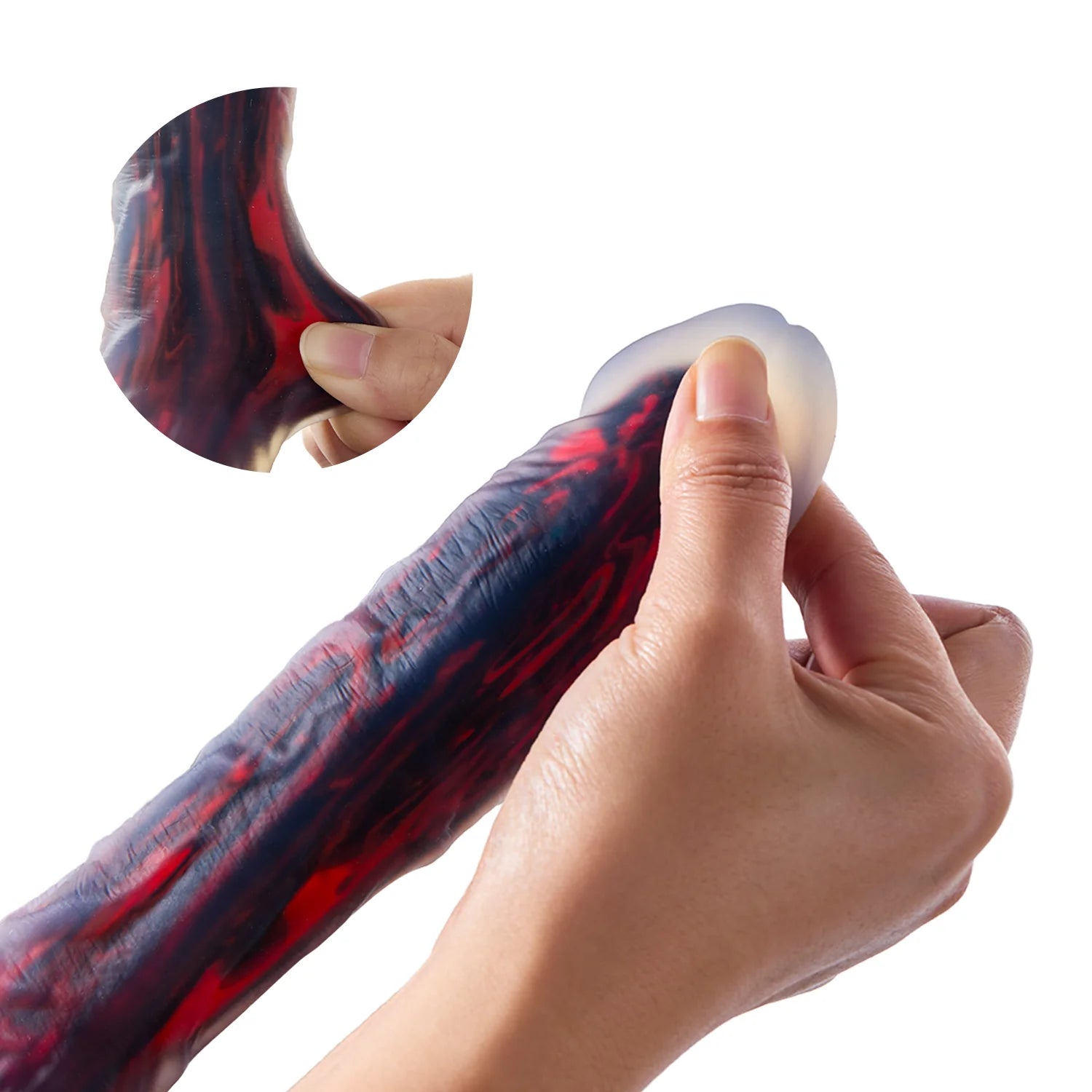 Noctura Vibrating and Rotating Dildo - Honey Play Box