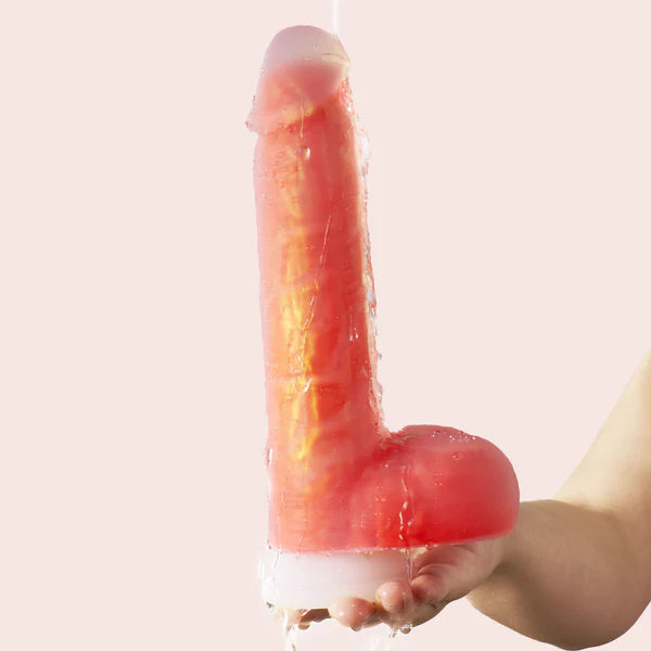 Noctura Vibrating and Rotating Dildo - Honey Play Box