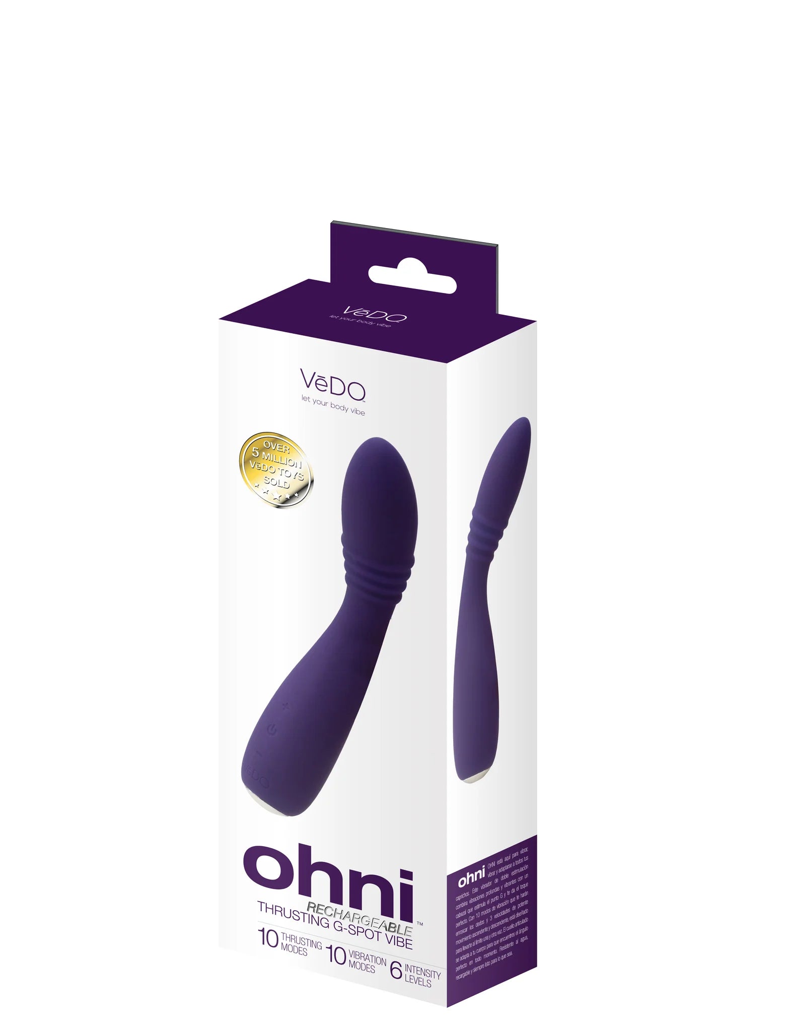 Ohni vibrateur flexible à mouvement - Védo