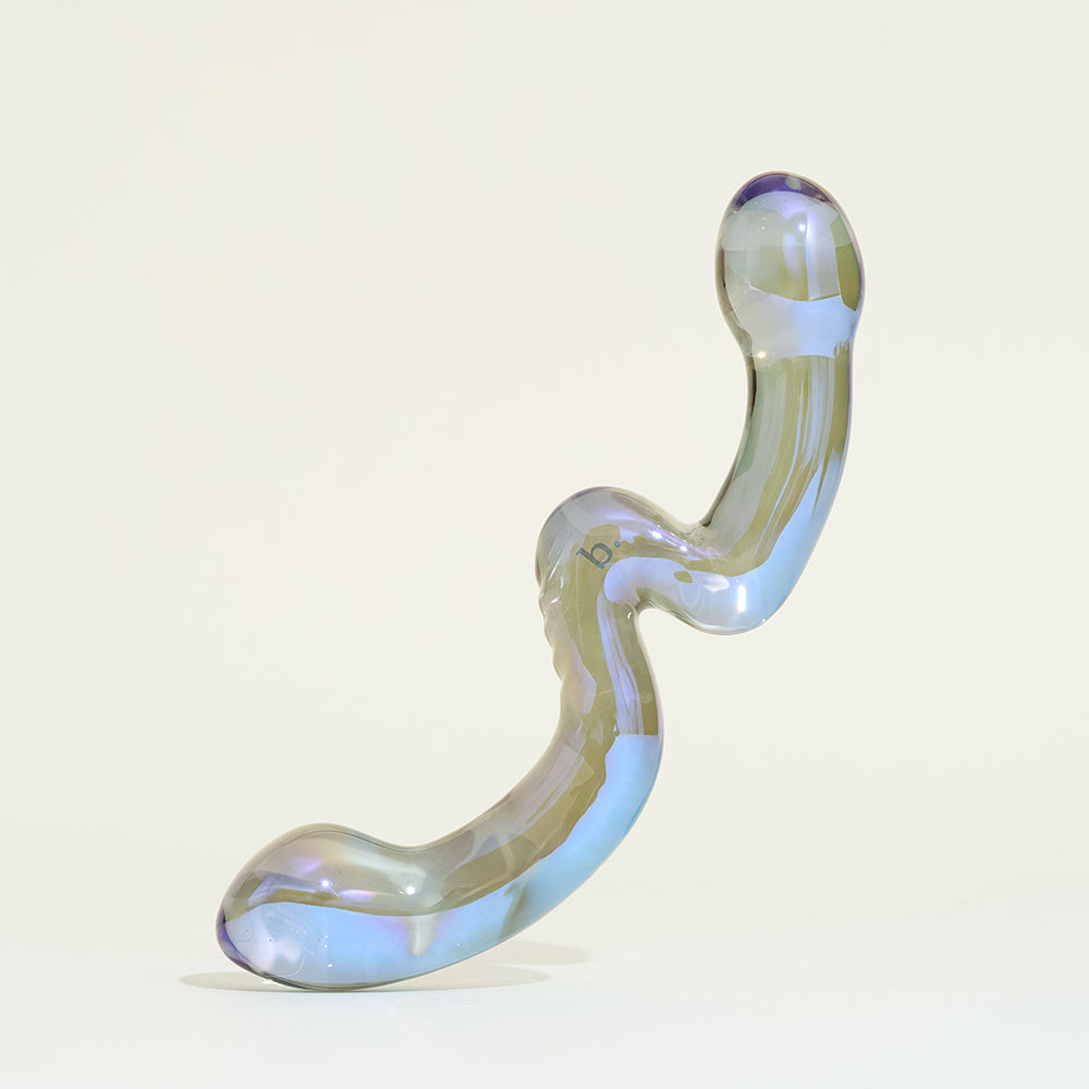 Ohwii No.8 dildo en verre double extrémité pour point G & P - Biird x Wicul