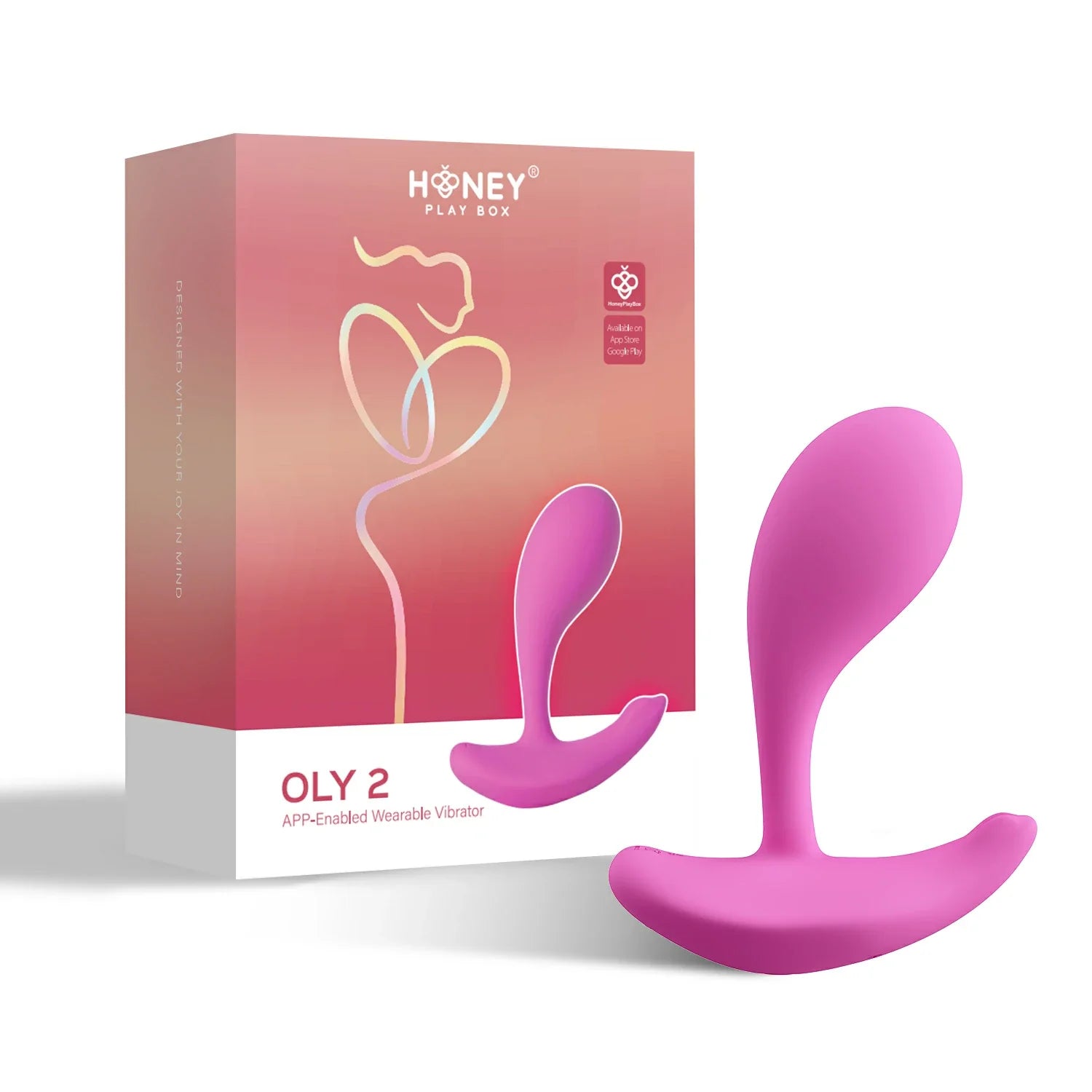 Oly 2 Wearable Vibrator - Honey Play Box