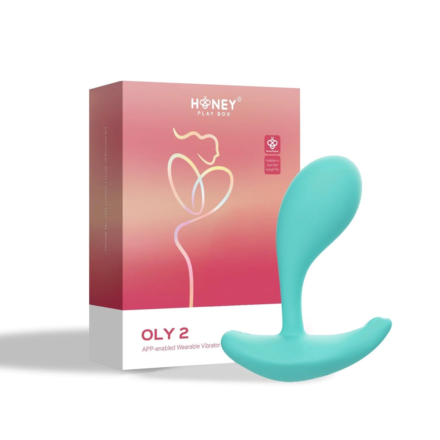 Oly 2 Wearable Vibrator - Honey Play Box
