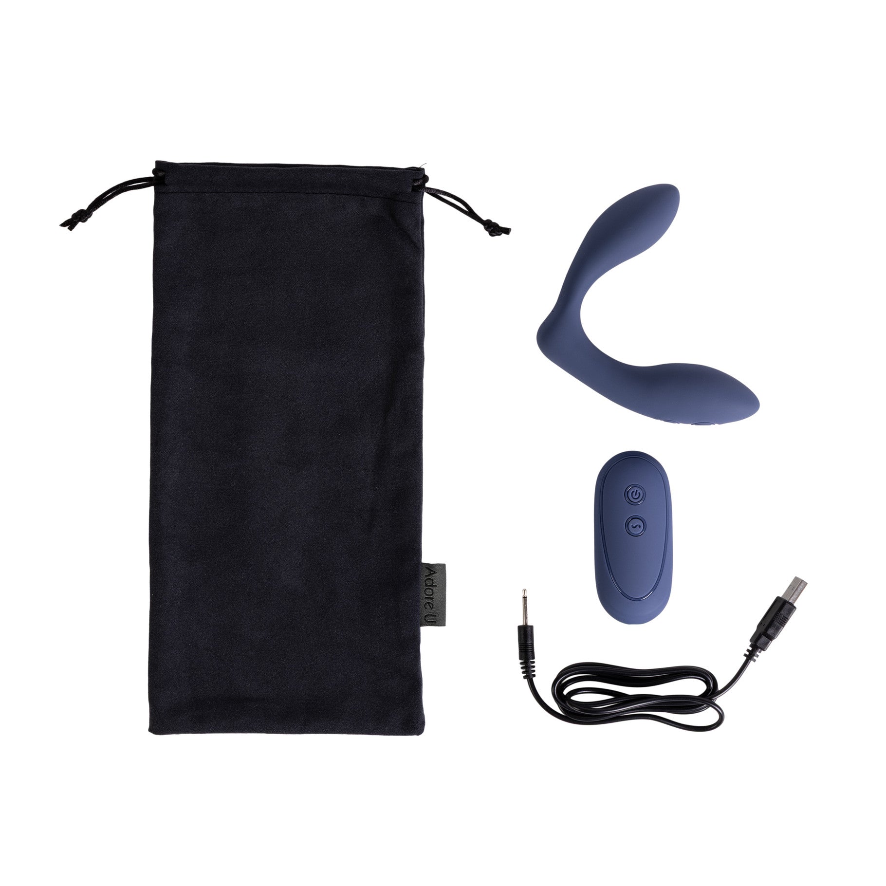Celestia Onyx – Vibrateur portatif 2 moteurs avec télécommande - Adore U