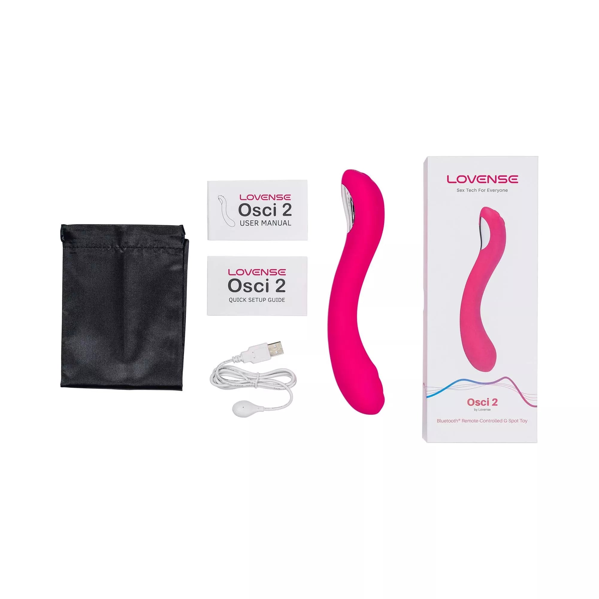 Osci 2 – Stimulateur connecté pour point G - Lovense