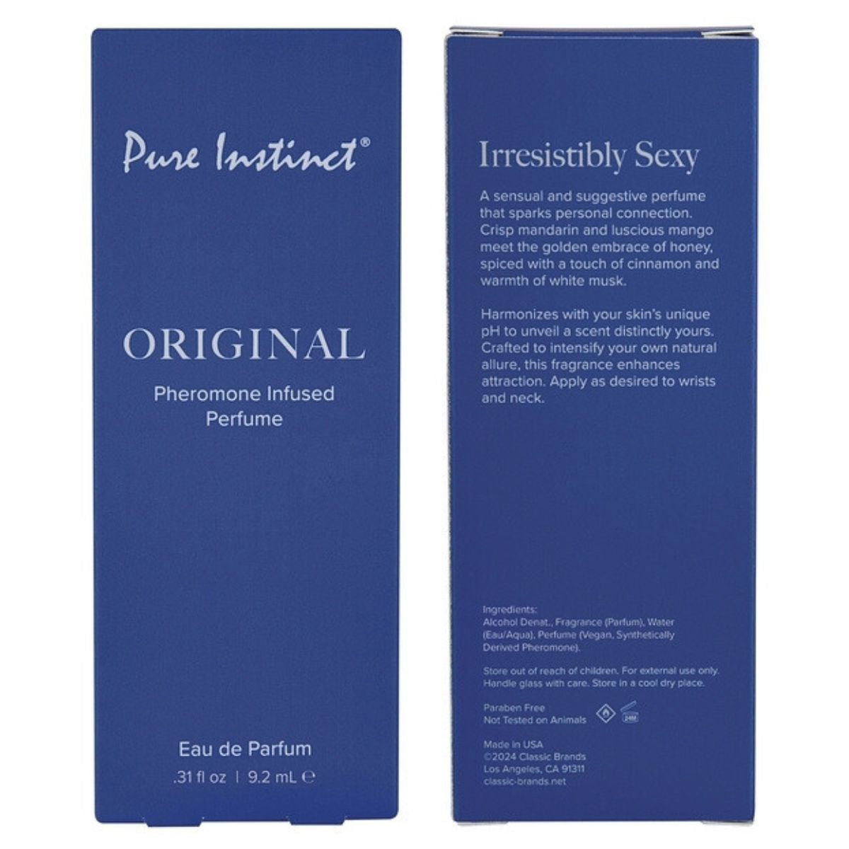 Original True blue – Parfum aux phéromones - Pure Instinct