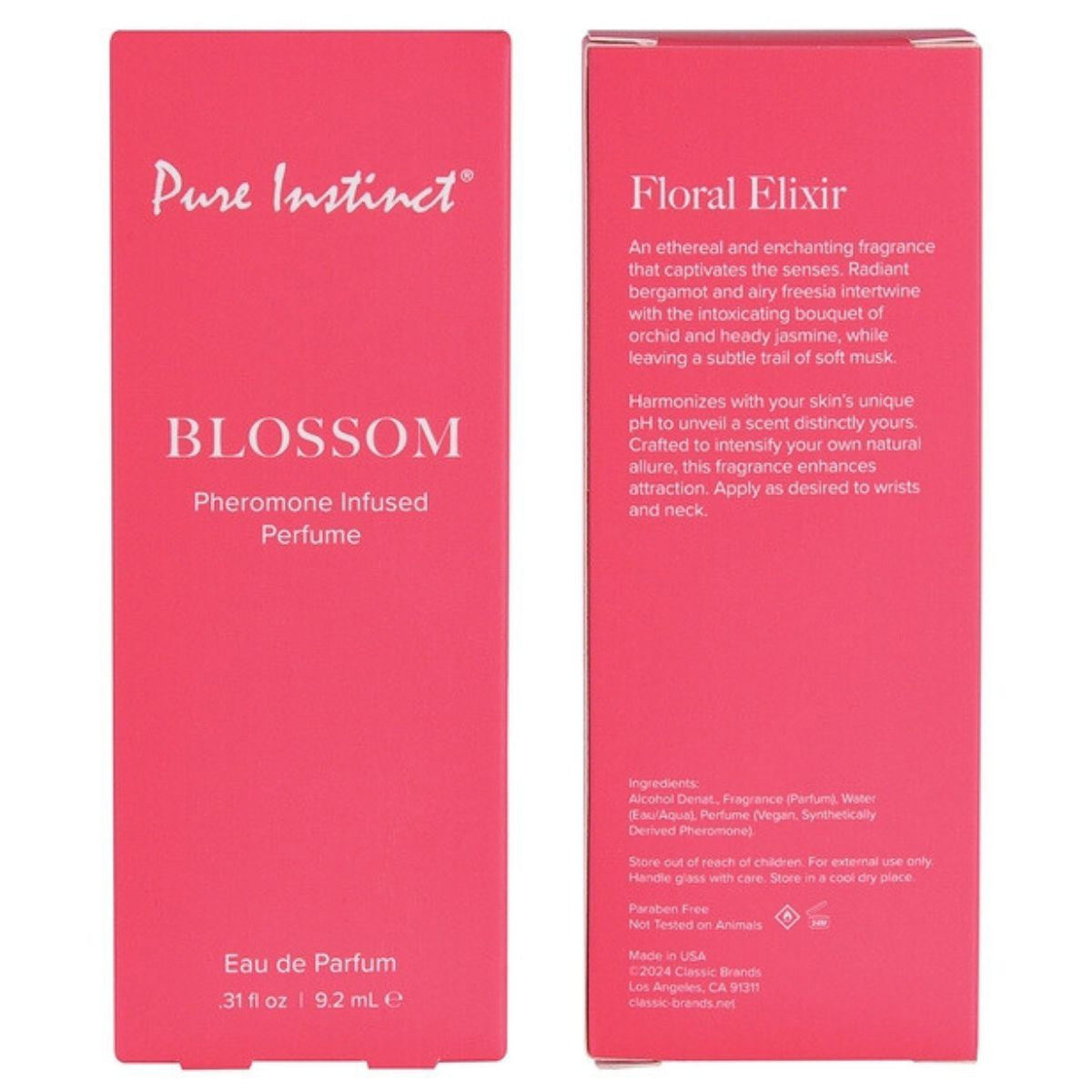 Blossom – Parfum infusé aux phéromones - Pure Instinct