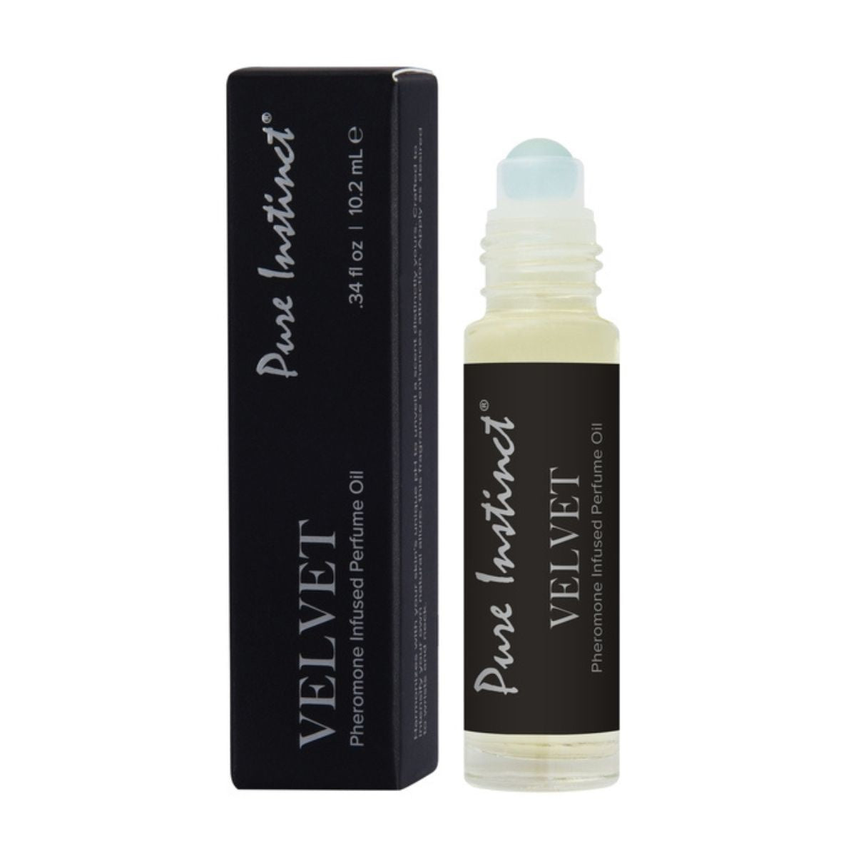 Velvet – Huile de parfum Roll-on infusée aux phéromones - Pure Instinct