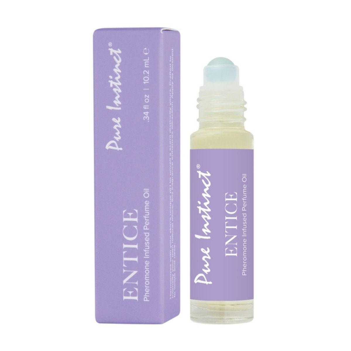 Entice – Huile de parfum Roll-on infusée aux phéromones - Pure Instinct