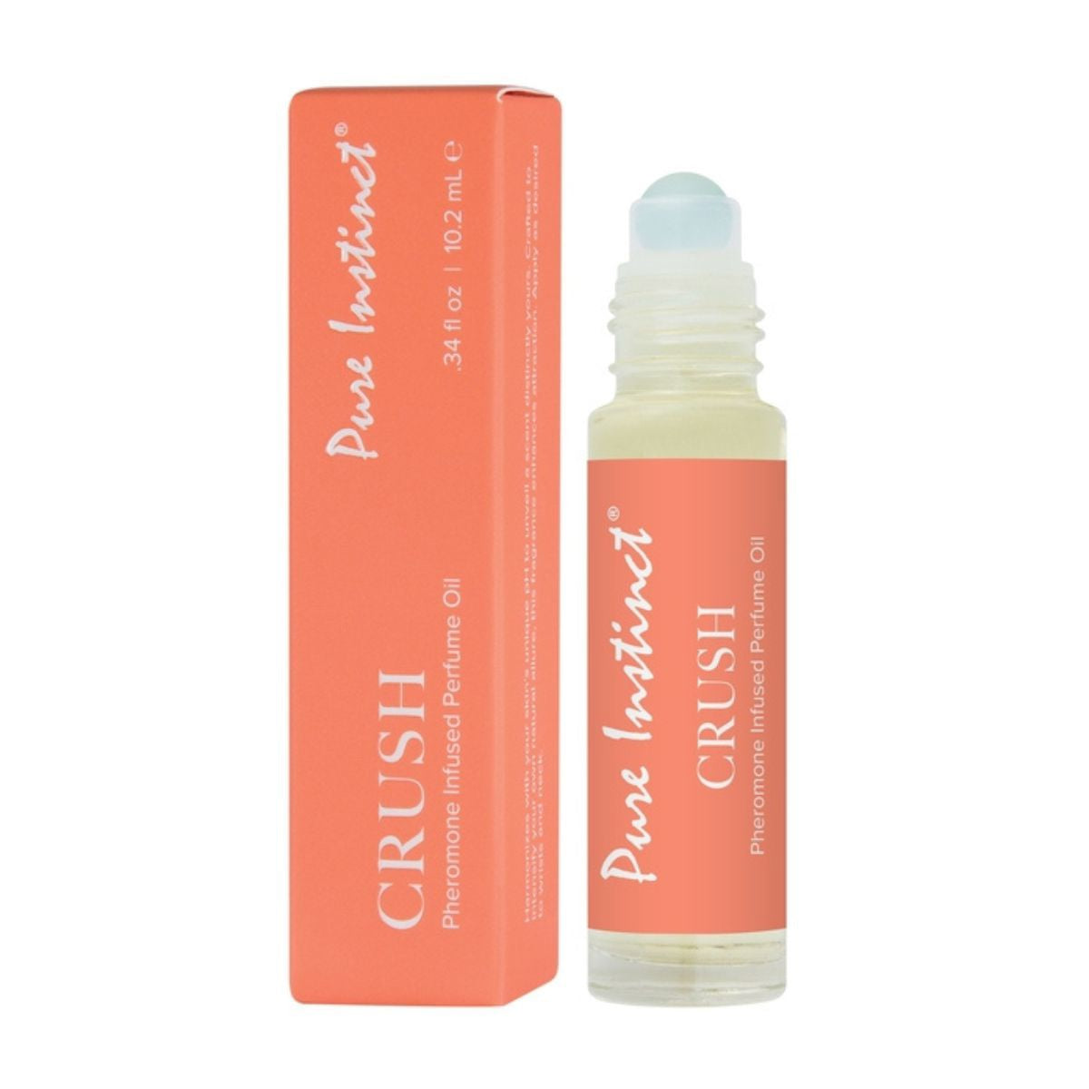 Crush – Huile de parfum Roll-on infusée aux phéromones - Pure Instinct