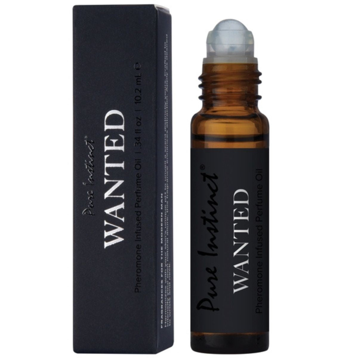 Wanted – Huile de parfum Roll-on infusée aux phéromones - Pure Instinct