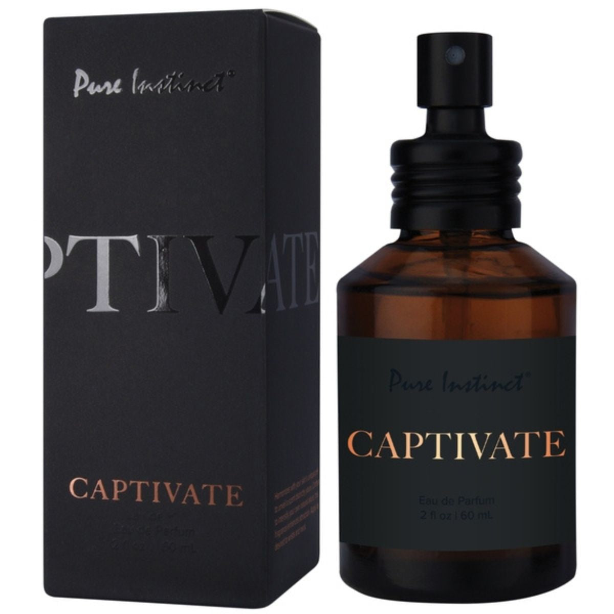 Captivate – Parfum infusé aux phéromones - Pure Instinct