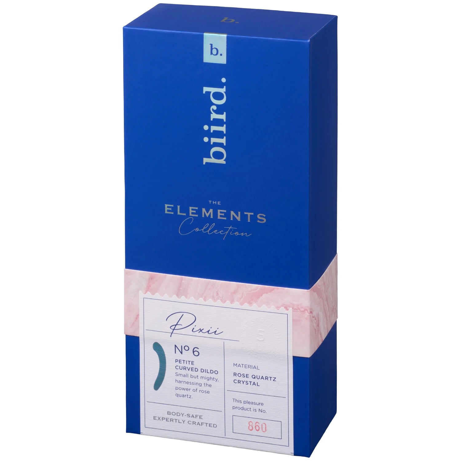 Pixii No.6 Quartz Dildo for G-Spot Stimulation - Bird