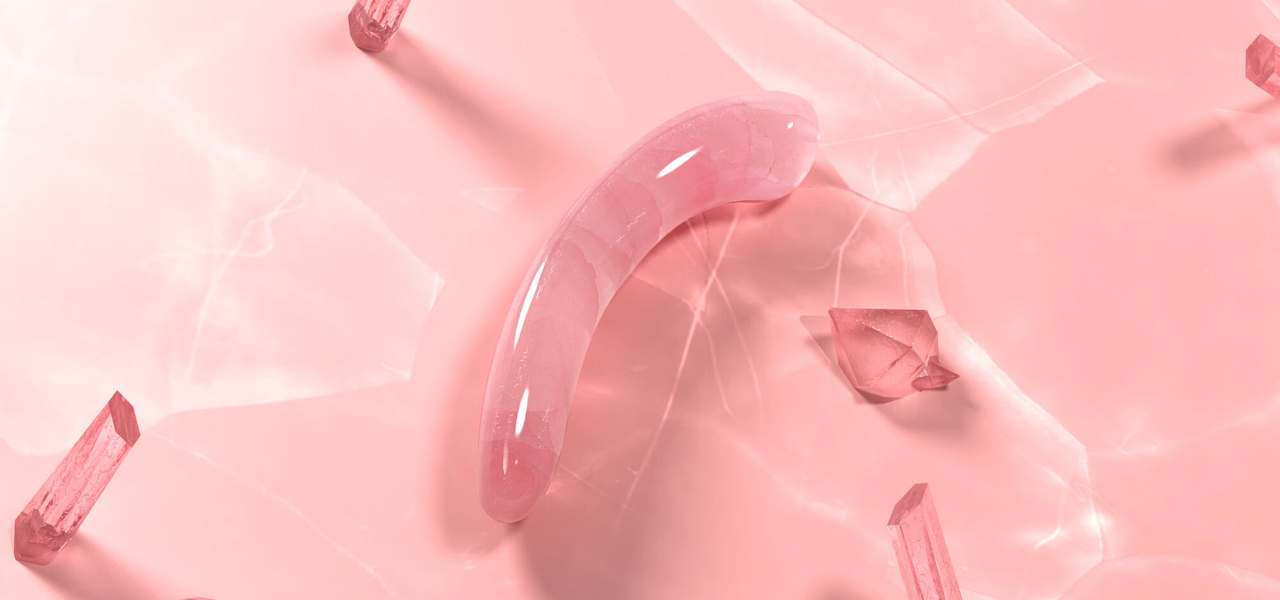 Pixii No.6 Quartz Dildo for G-Spot Stimulation - Bird