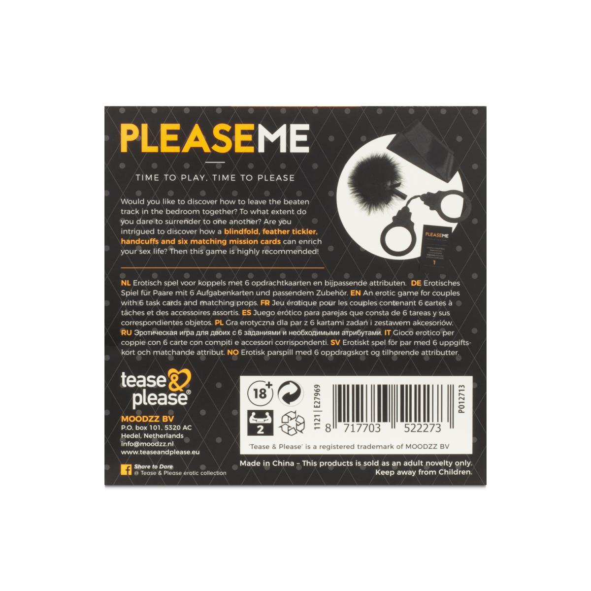 Jeu Please Me - Tease & Please