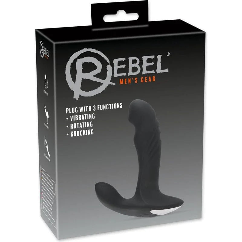 Prostate and Perineum Stimulator with 3 Functions - Rebel