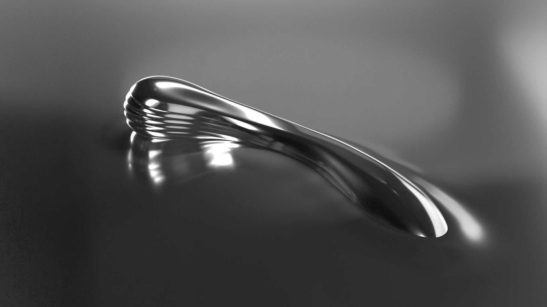 Polii No.1 stainless steel dildo - Bird