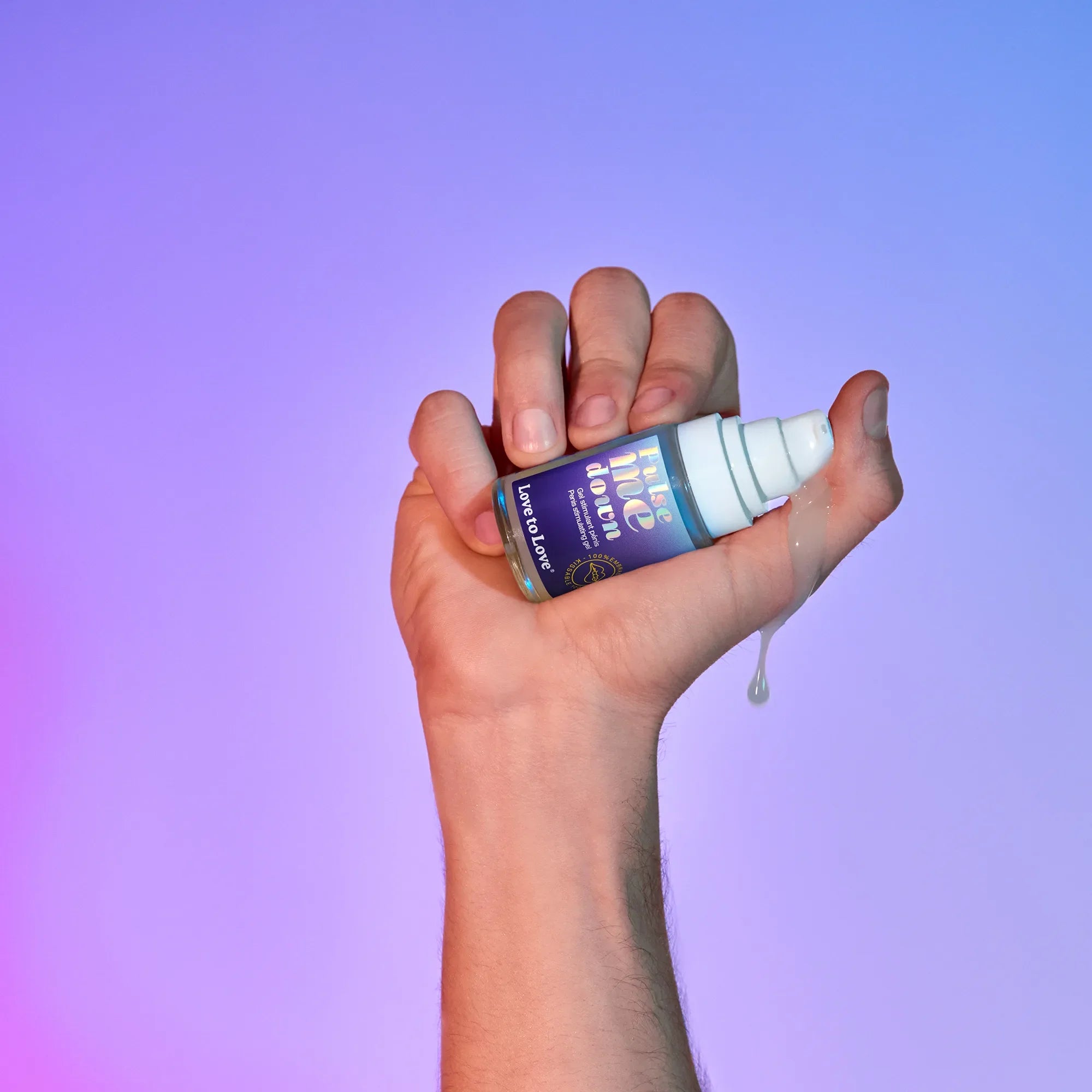 Gel stimulant pénis Pulse me down - Love to Love