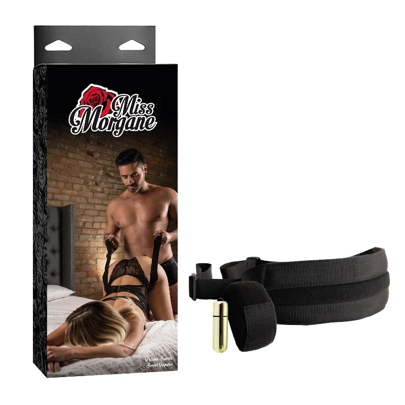 Pulsion Secrète – Doggy Style Strap avec bullet vibrant - Miss Morgane