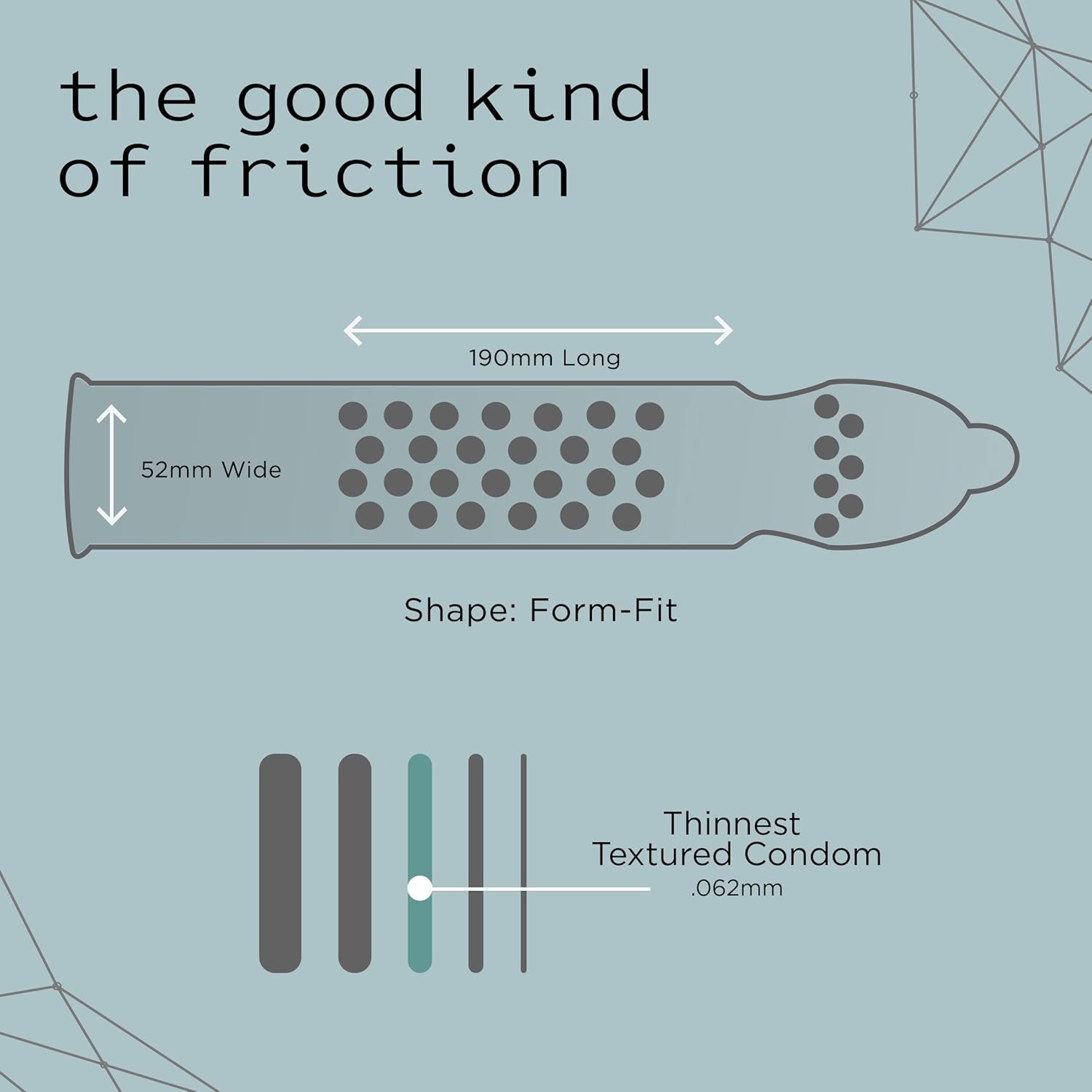 MicroThin Ribbed &amp; Sensi-Dots Condoms - Kimono