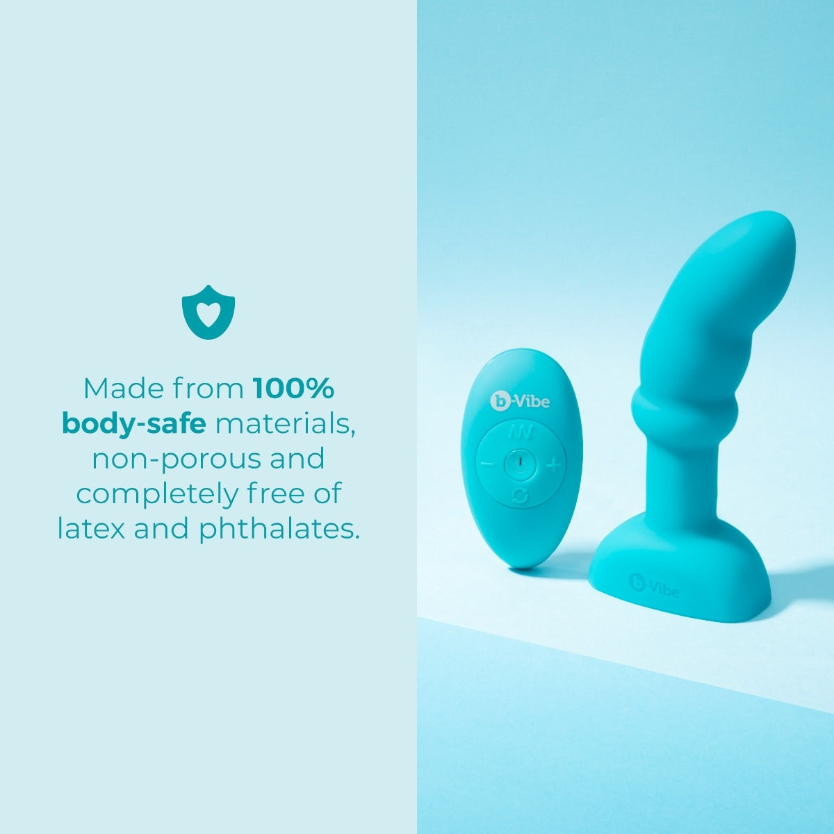 Rimming P-Spot – Plug anal avec perles rotatives et vibrant pour Prostate - B-Vibe