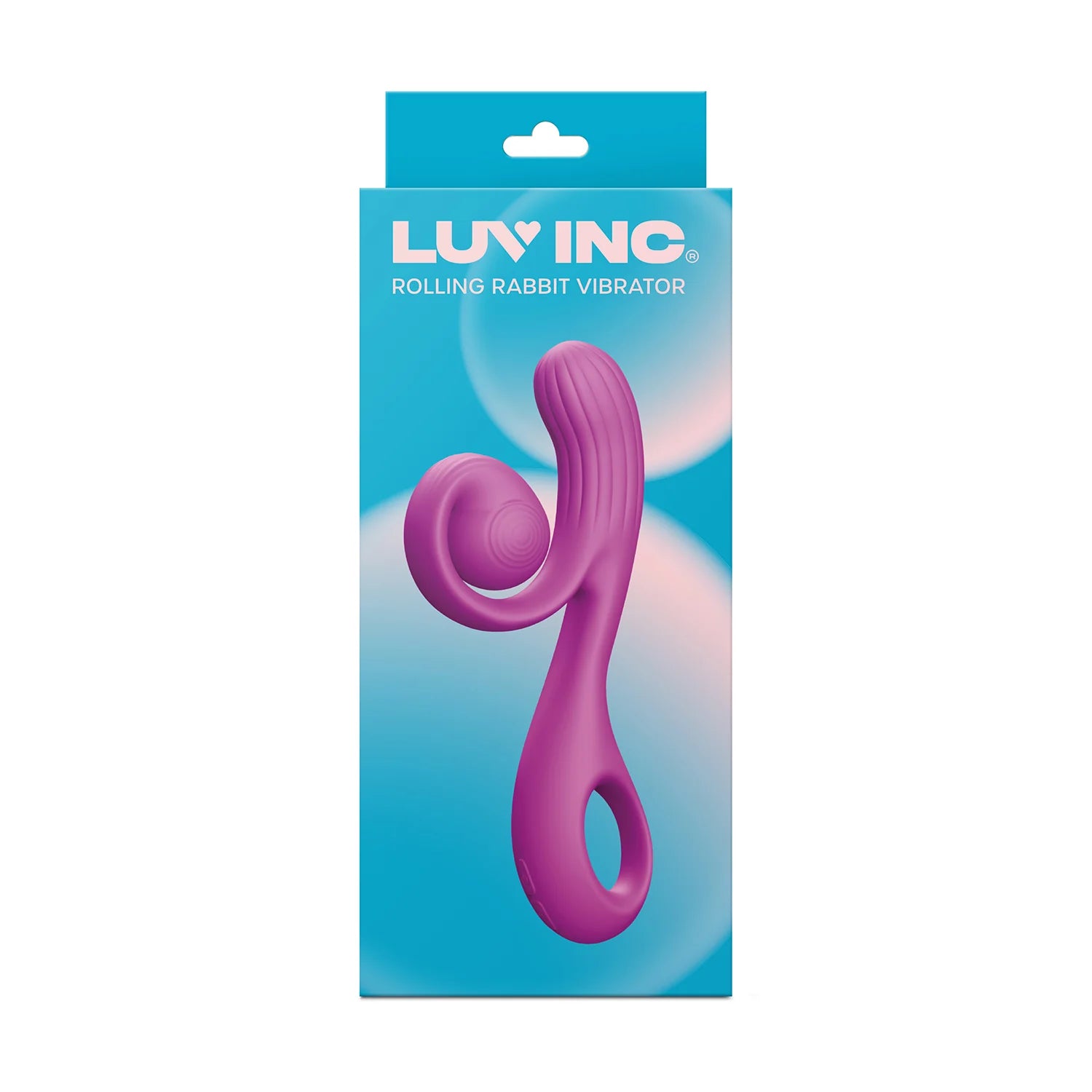 Rolling Rabbit – Vibrateur charmeur avec branche clitoridienne roulante - Luv Inc.