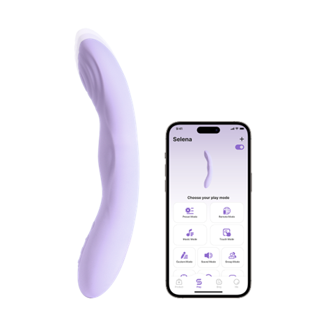 Selena vibrateur chauffant et vibrant - Svakom