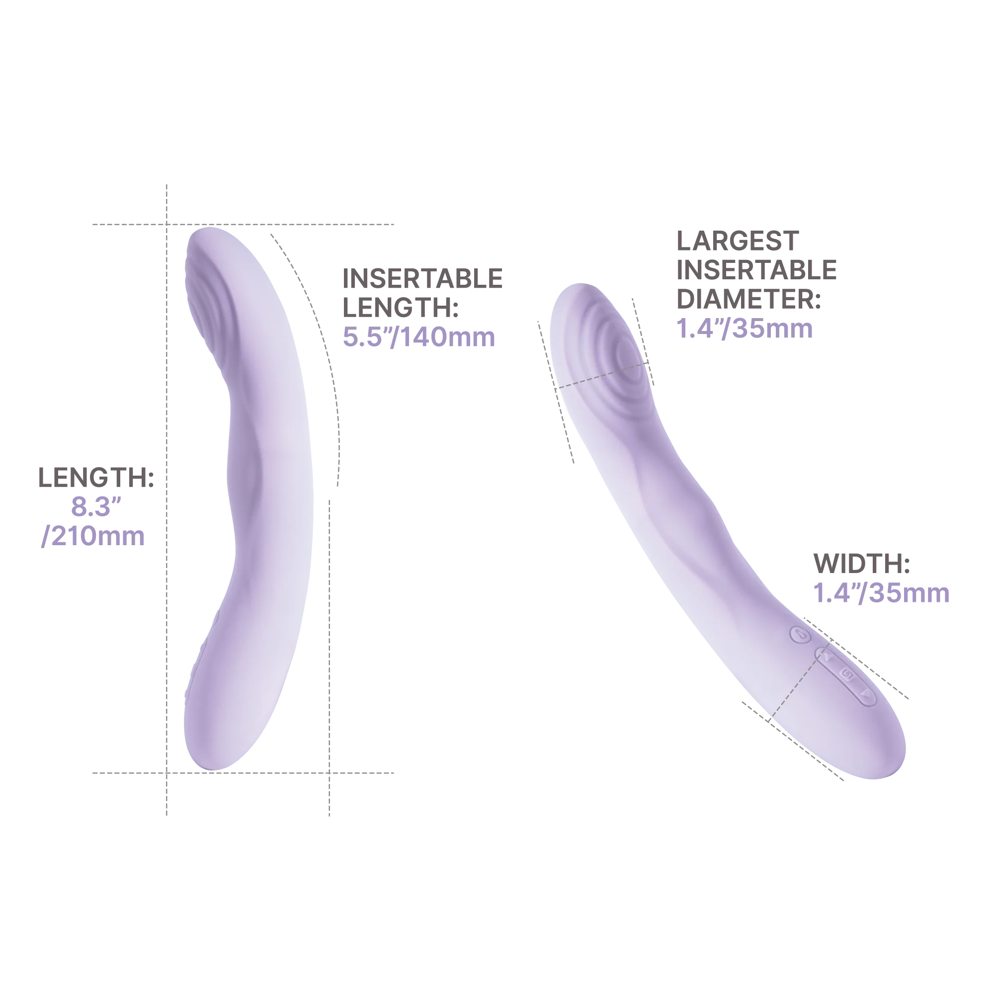 Selena vibrateur chauffant et vibrant - Svakom