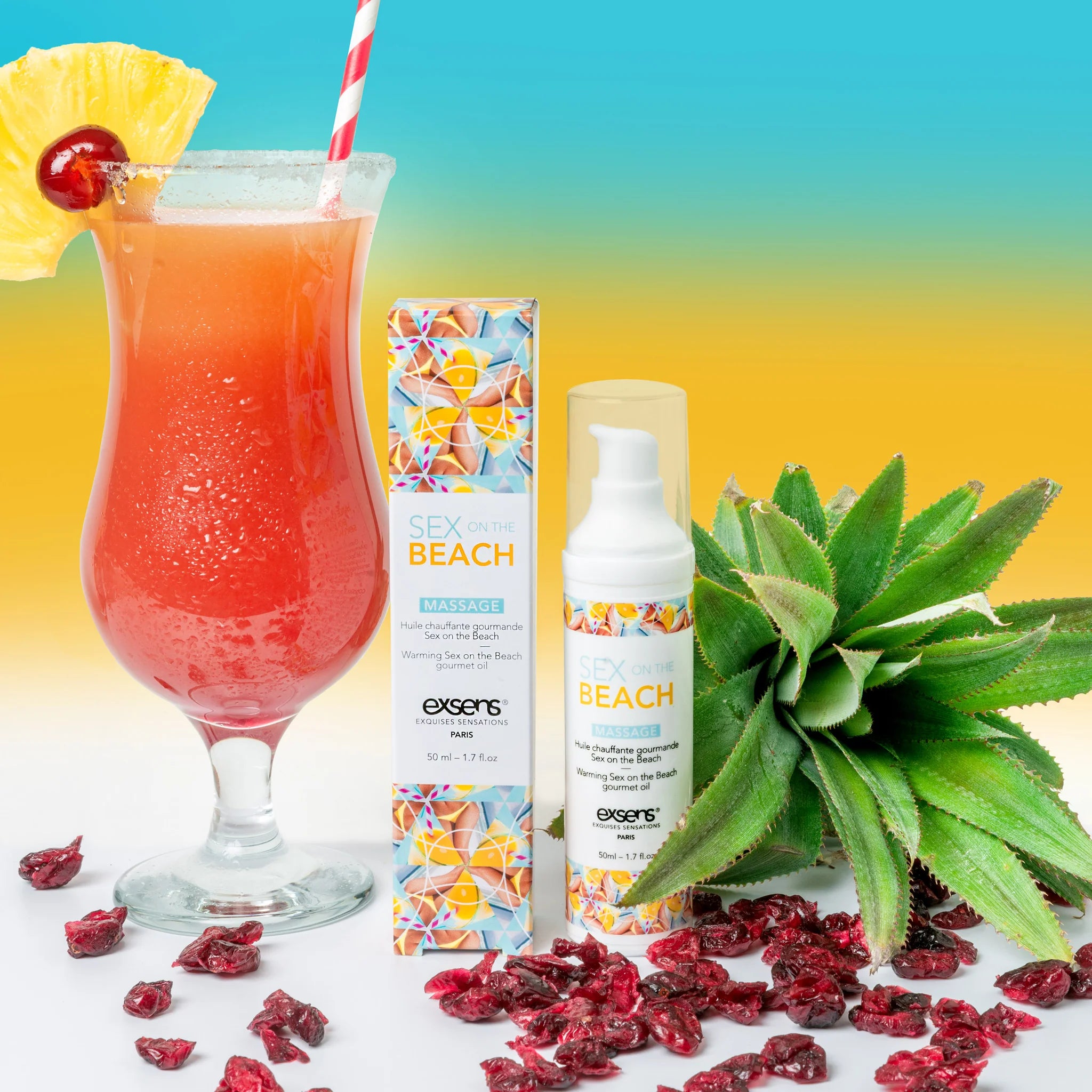 Delectable Warming Massage Oil - Exsens