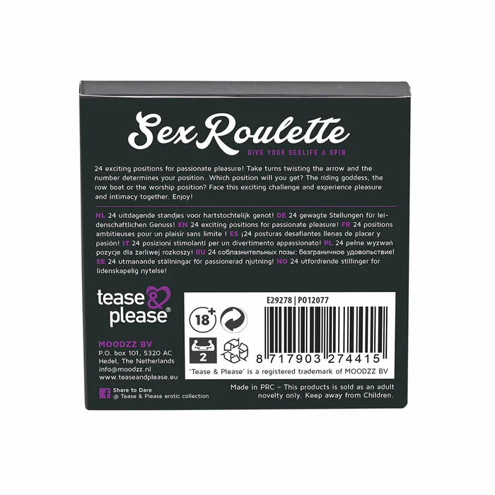 Sex Roulette Kamasutra Game - Tease &amp; Please