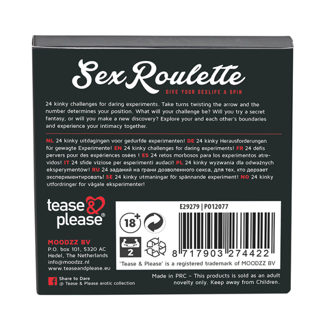 Kinky Sex Roulette Game - Tease &amp; Please