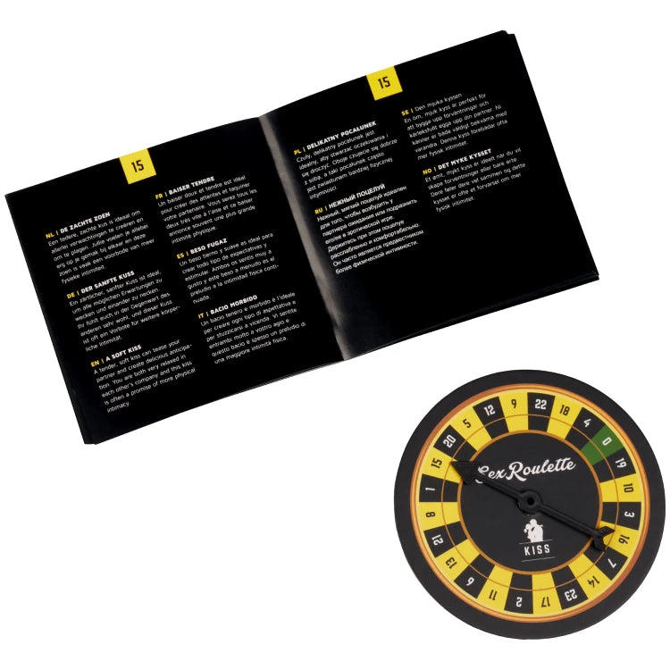 Jeu Sex Roulette Kiss - Tease & Please