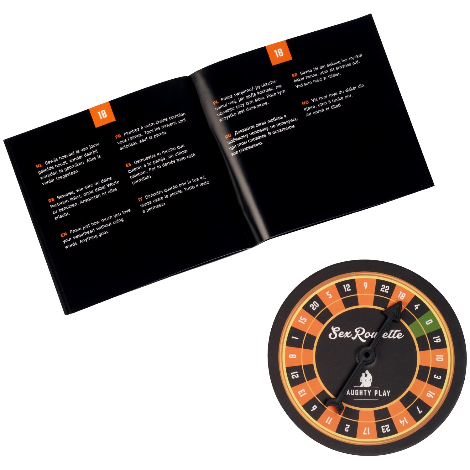 Jeu Sex Roulette Naughty Play - Tease & Please