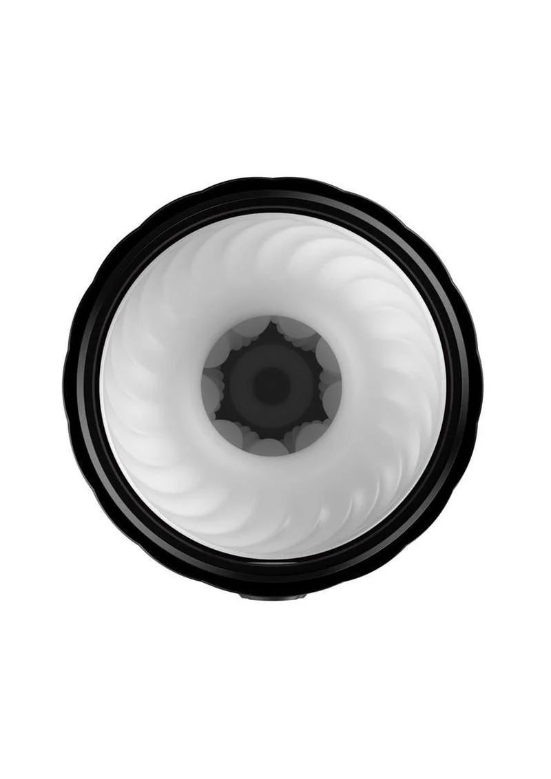 Shockwave masturbateur interactif à poussée mécanique et vibrations - Kaotik Labs par Svakom