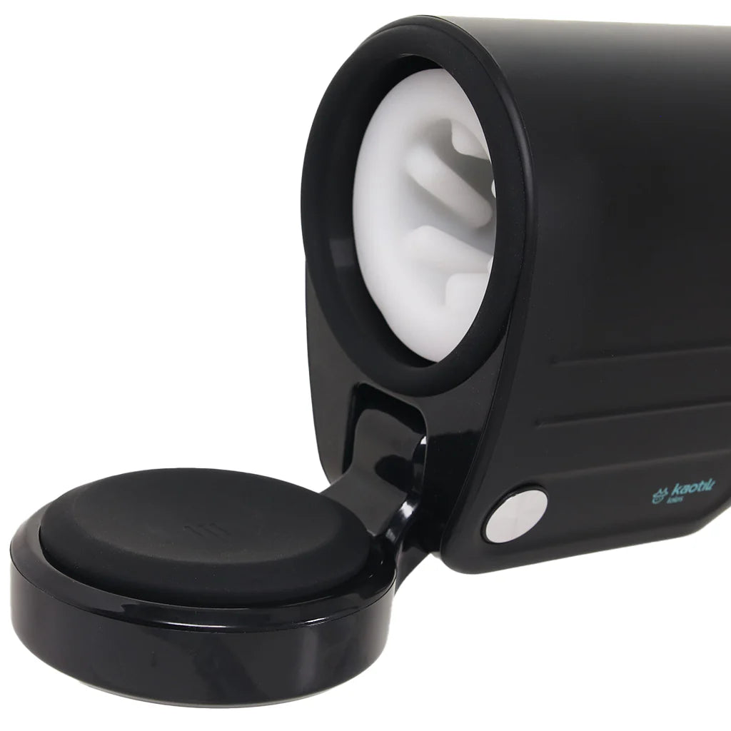 Shotty masturbateur rotatif et vibrant interactif - Kaotik Lab par Svakom