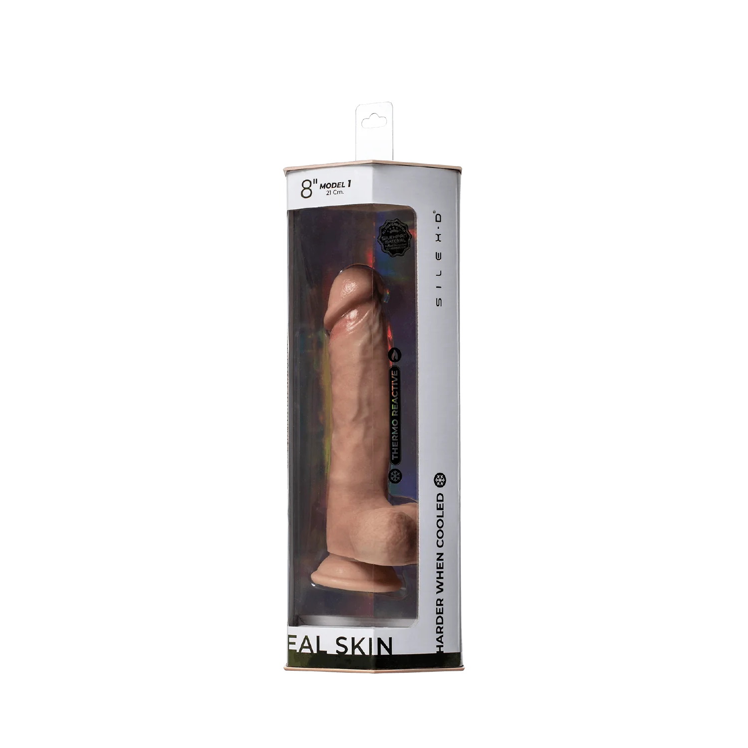 Dildo 8" Model 1 Ultra réaliste - Silex D