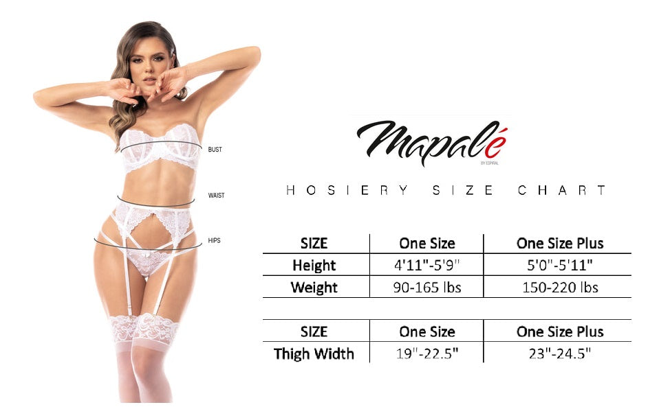 Bodystocking suspender dress - Mapalé