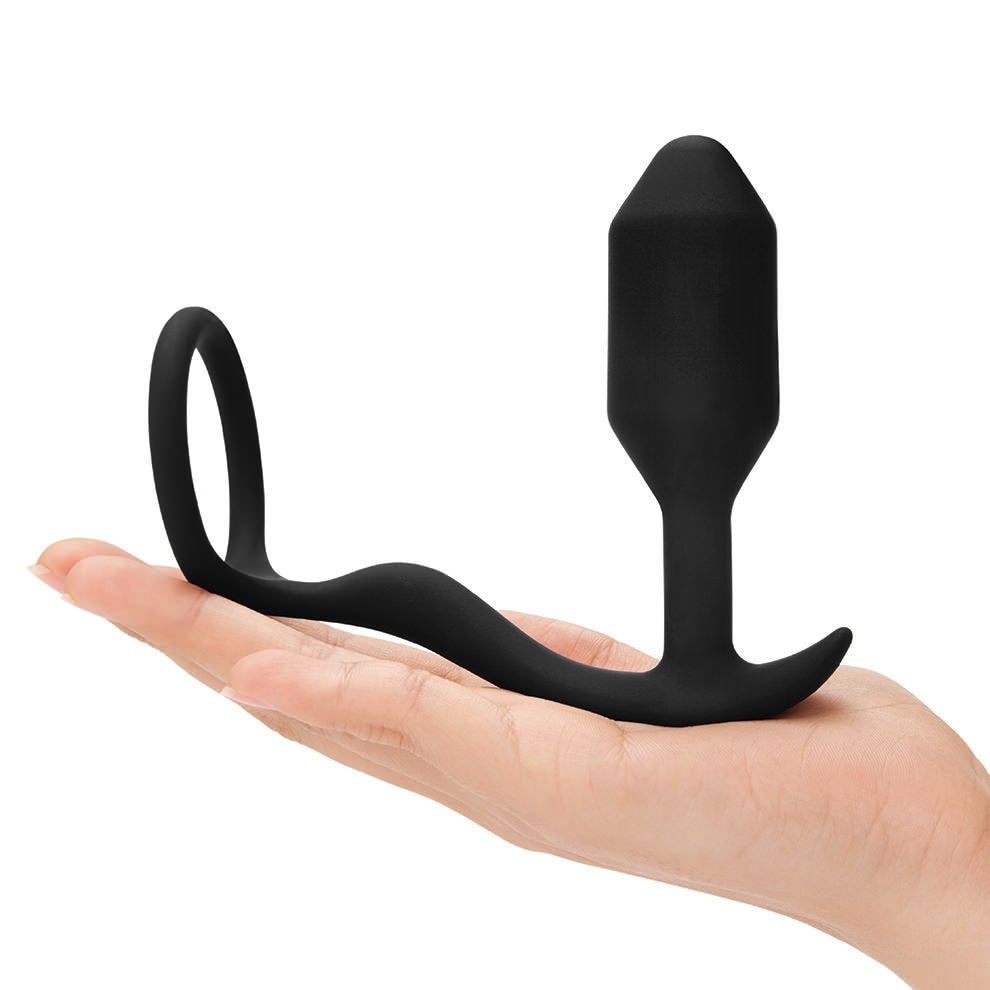 Snug &amp; Tug Anal Plug with Ring - B-Vibe