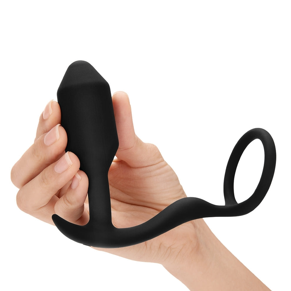 Snug &amp; Tug Anal Plug with Ring - B-Vibe