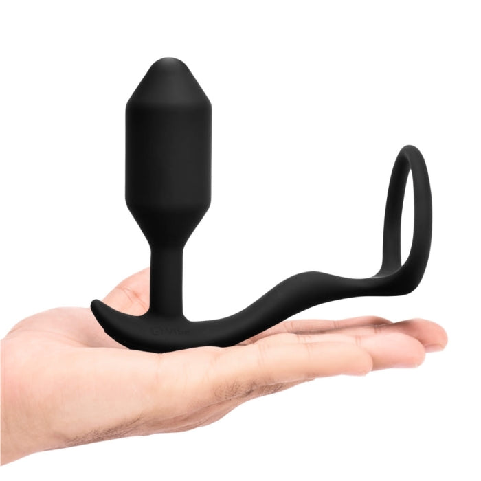 Snug & Tug plug anal avec anneau vibrant - B-Vibe
